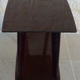 Vintage service cabinet with two trays on wheels