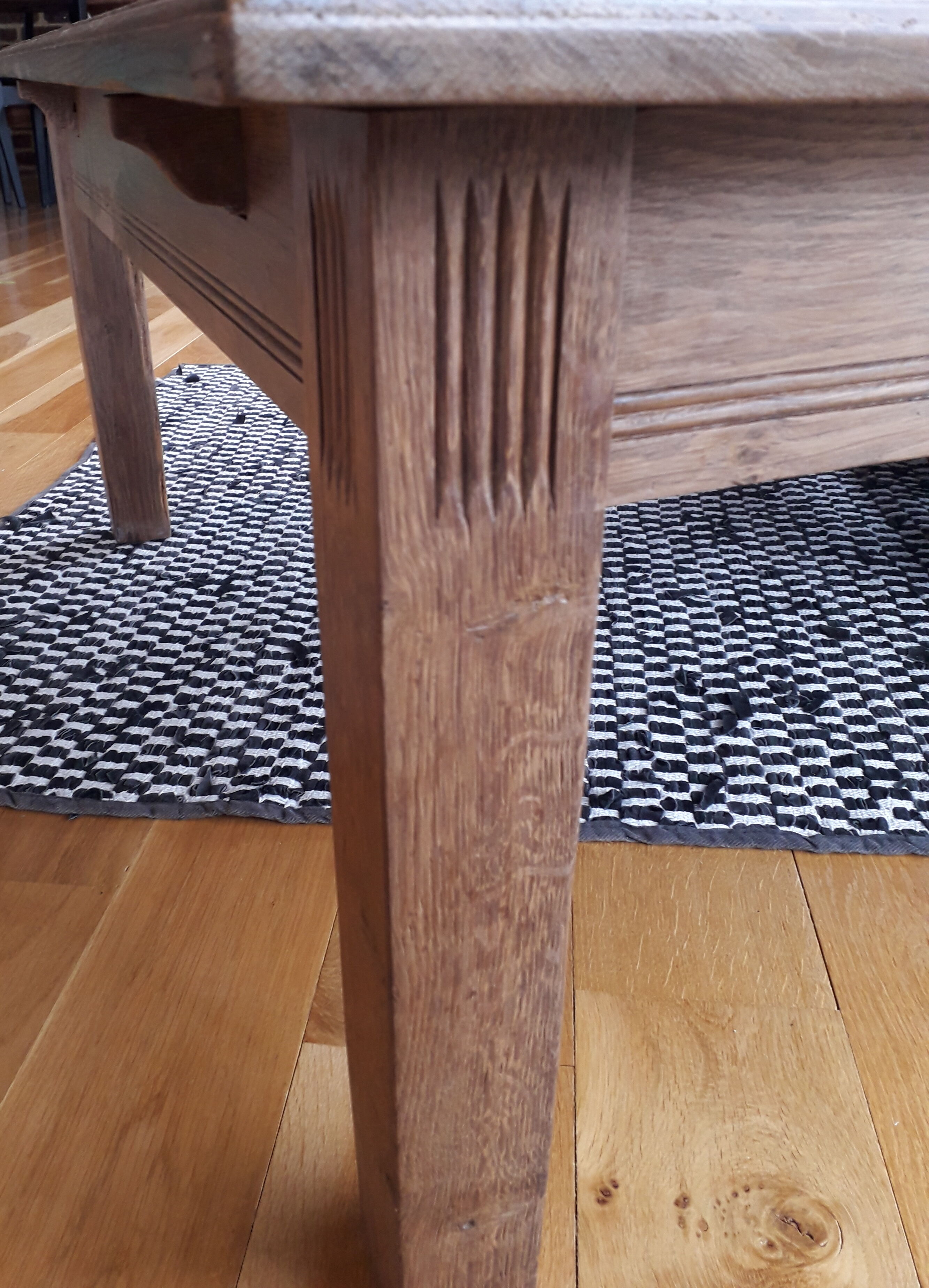 Table basse chêne