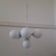 Lampe Sputnik design des années 70 du milieu du siècle