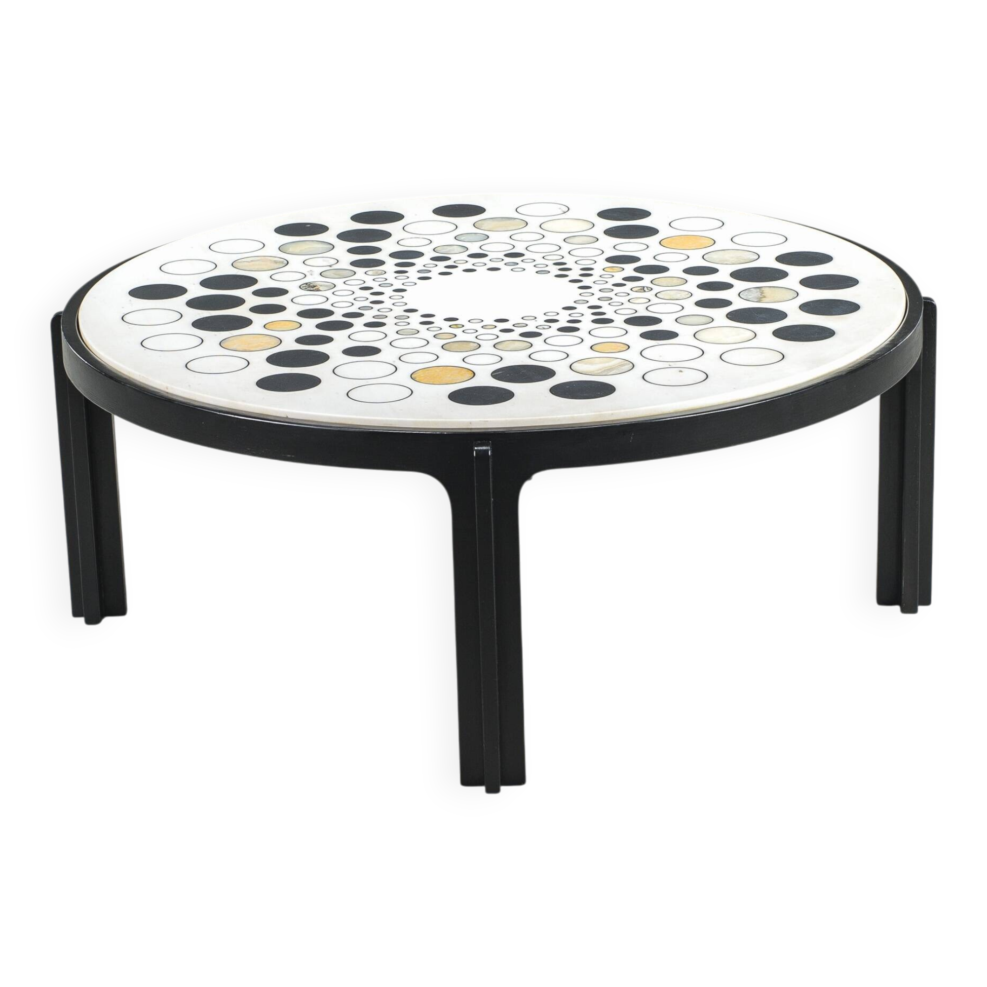 Vintage Ravenna Coffee Table in Marble by Heinz Lilienthal, 1970s