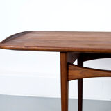 Fd503 teak coffee table by tove & edvard kindt-larsen for france & son, 1950
