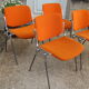 4 chaises DSC 106 Giancarlo Piretti Castelli