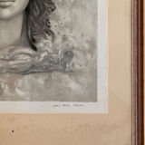 Lithograph by Jean-Paul Cleren