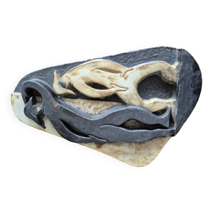 Grande sculpture en grès