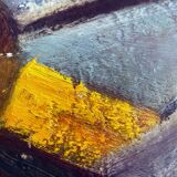 HST/P Painting "Pot with Brushes" Germaine CLAUDOT (1903-1996) Cubism Workshop