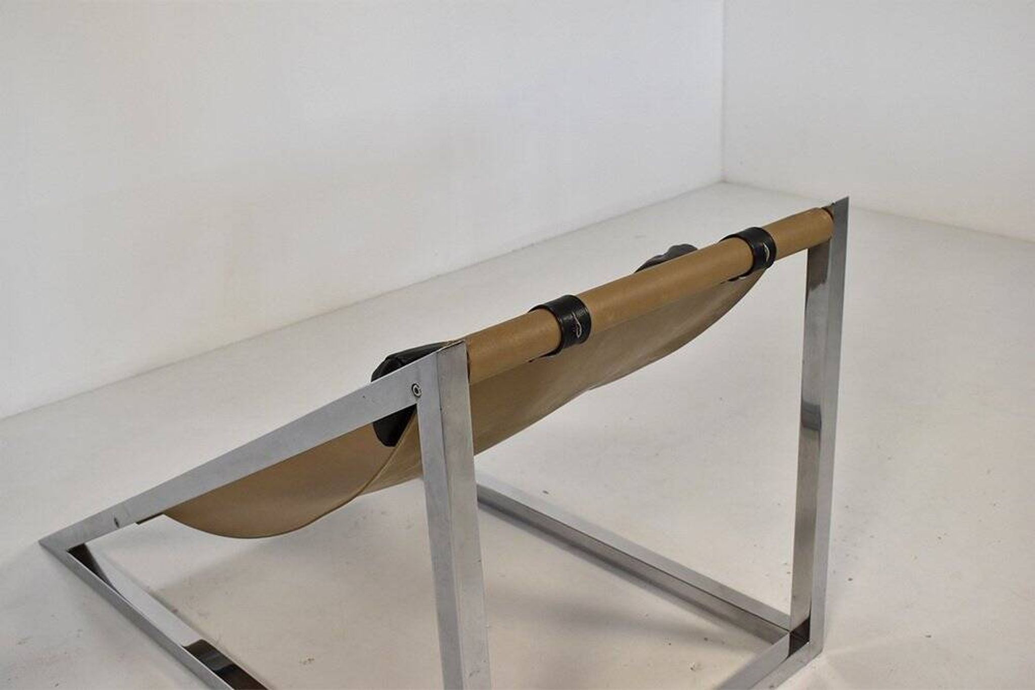 Italian Mies Lounge Chair by Archizoom for Poltronova, 1960s