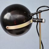 Mid Century Lamp Halo Leuchte Ball Eye - Space Age Black  - Germany Made