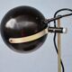 Mid Century Lamp Halo Leuchte Ball Eye - Space Age Black  - Germany Made
