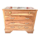 Art Deco walnut chest of drawers