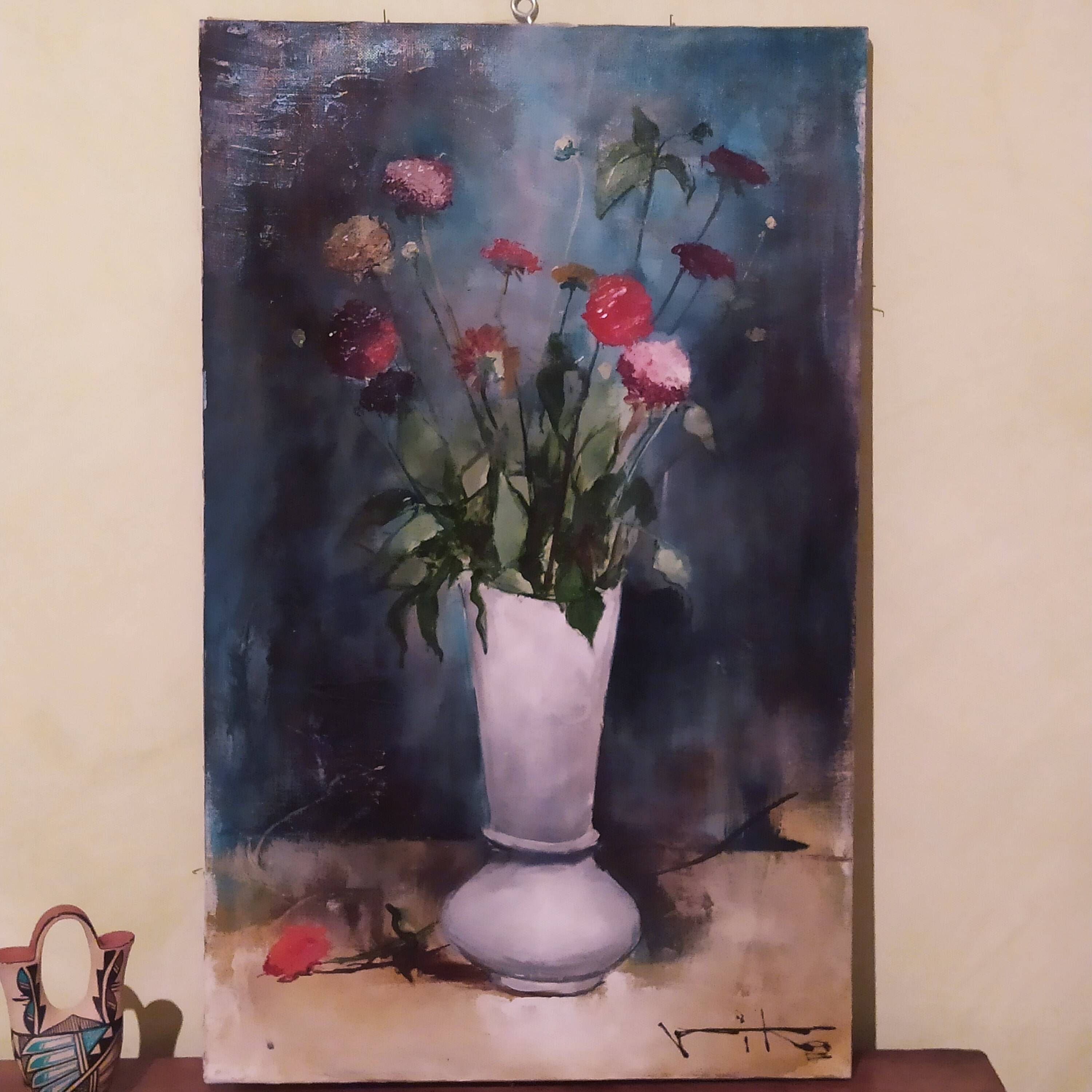 Oil on canvas signed Victor Konsens known as Viko