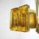 Brass chandelier mid-century design, Hungary 1970s
