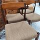 Set of 4 teak chairs in the style of Niels Otto Møller from the 1960s.