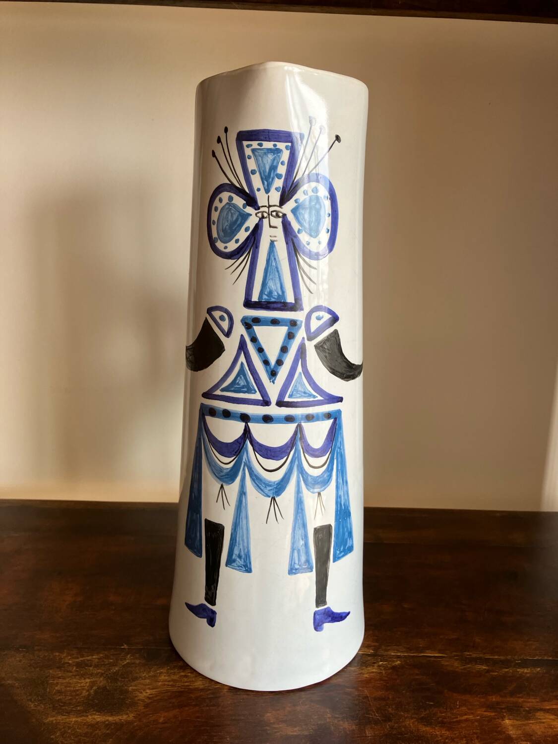 Vintage R Capron pitcher