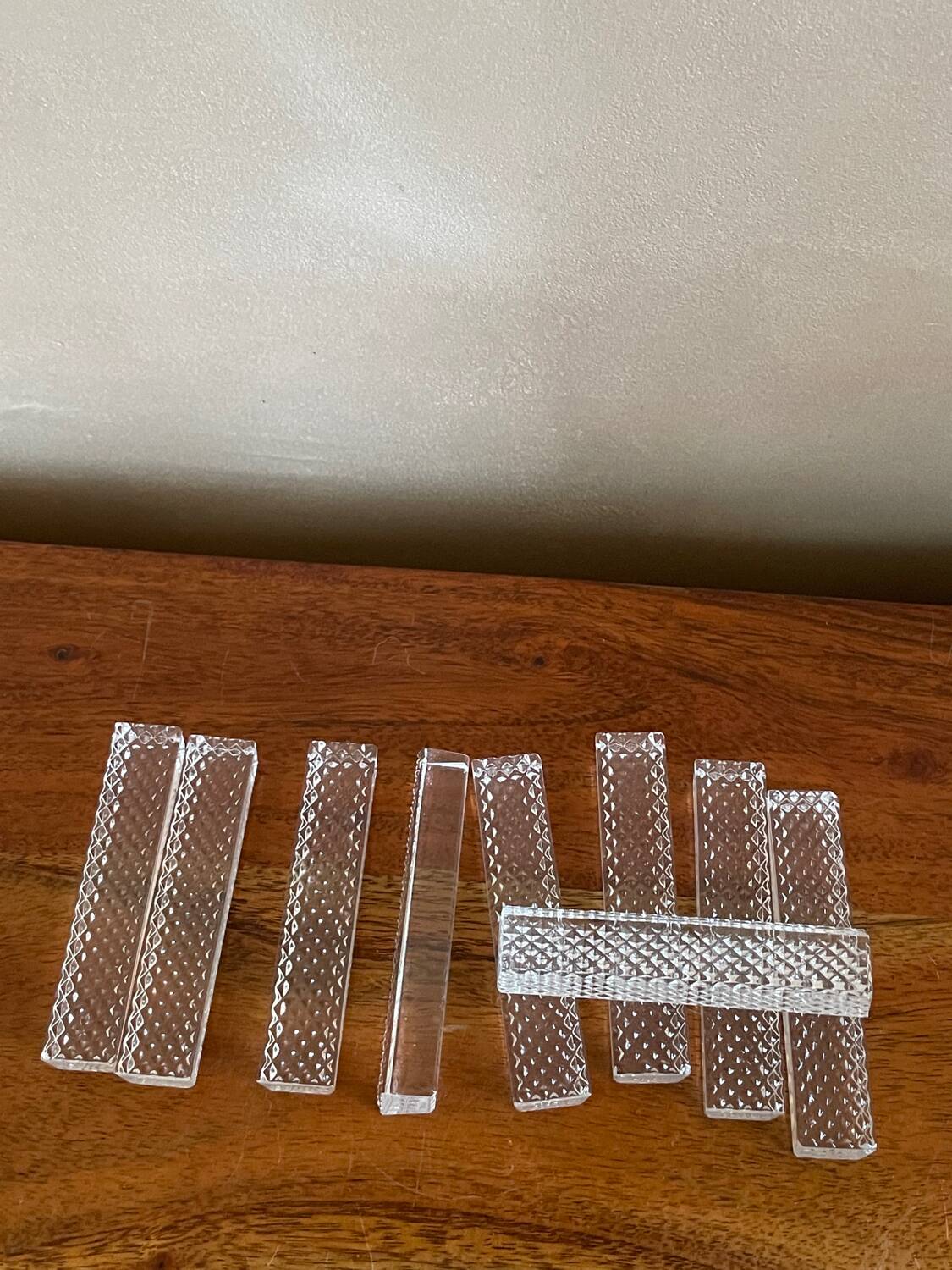 9 glass knife holders