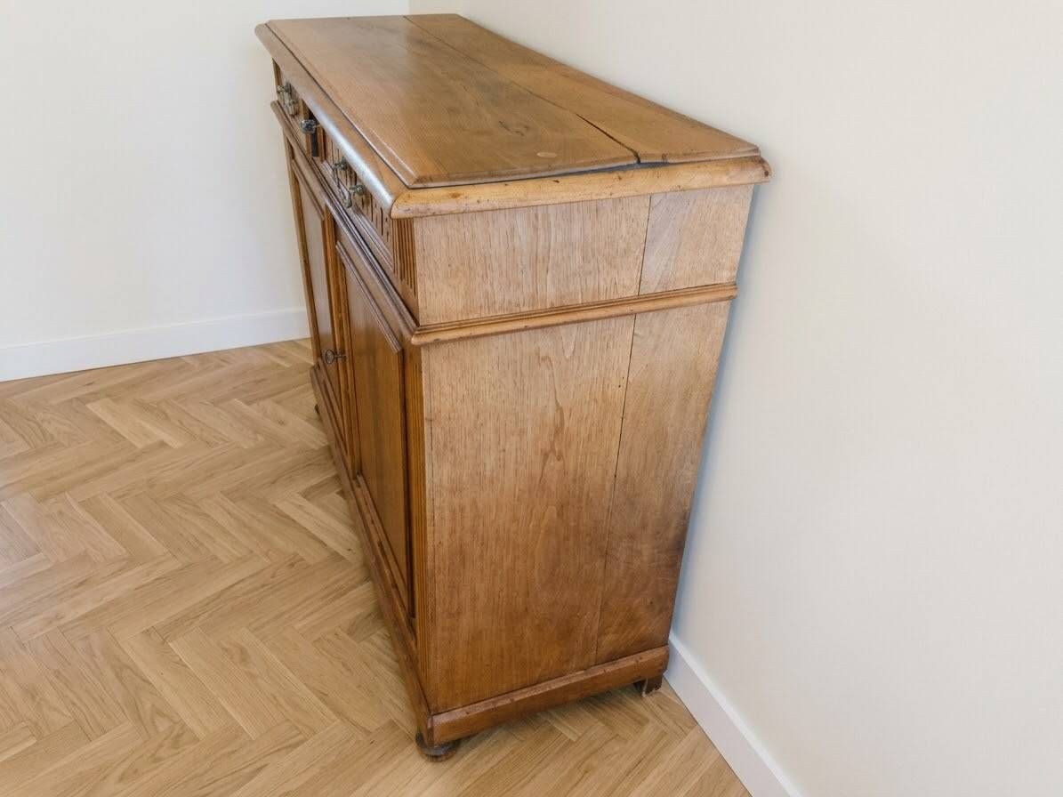 Old wooden sideboard