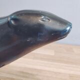 Art deco style bear lamp