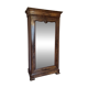 Antique wardrobe with one door and mirror.