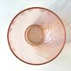 5 bols verre rose arcoroc rosaline