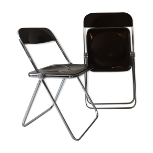Lot de 2 chaises design - giancarlo piretti castelli