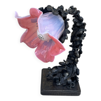 lampe fer forgé art déco 1930