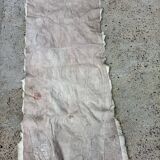 Retro animal skin hair rug