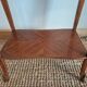 Pair of marquetry tables