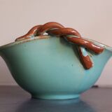Ceramic cup signed Alexandre, Belgian