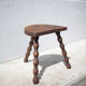 Tabouret tripode, bois