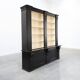 Bibliothèque haute noire du 20e siècle en MDF, Royaume-Uni