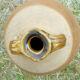 Ovoid jug sandstone of beauvaisis pottery folk art