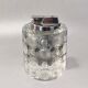 1970s Lalique crystal "Tokyo" table lighter signed. Made in France