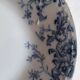 Large late 19th century English dish Tunstall W. ADAMS & Co 'Gloria'