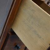 Netherlands 1920s oak hair wardrobe