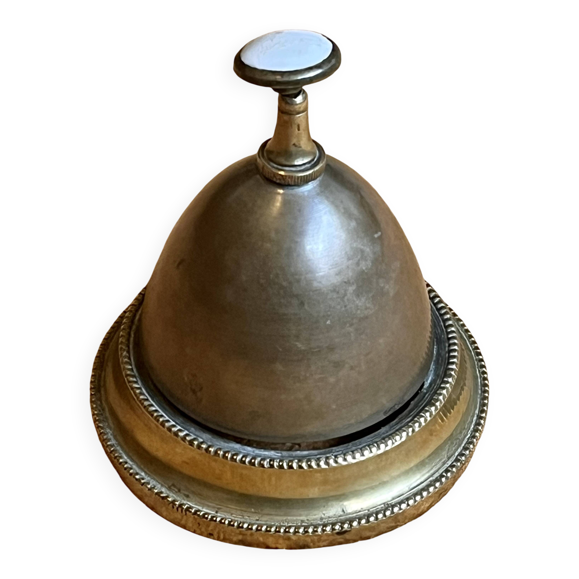 Counter bell / hotel reception - Brass - Good condition