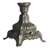 Baroque style metal candle holder