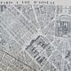 Plan Paris to Bird's Flight by Peltier: Issy les M. Les Invalides Le Champ de Mars, Montparnasse
