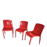 Set of 3 tiffany chairs - marcello ziliani - casprini