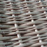 Wicker crate, very large basket