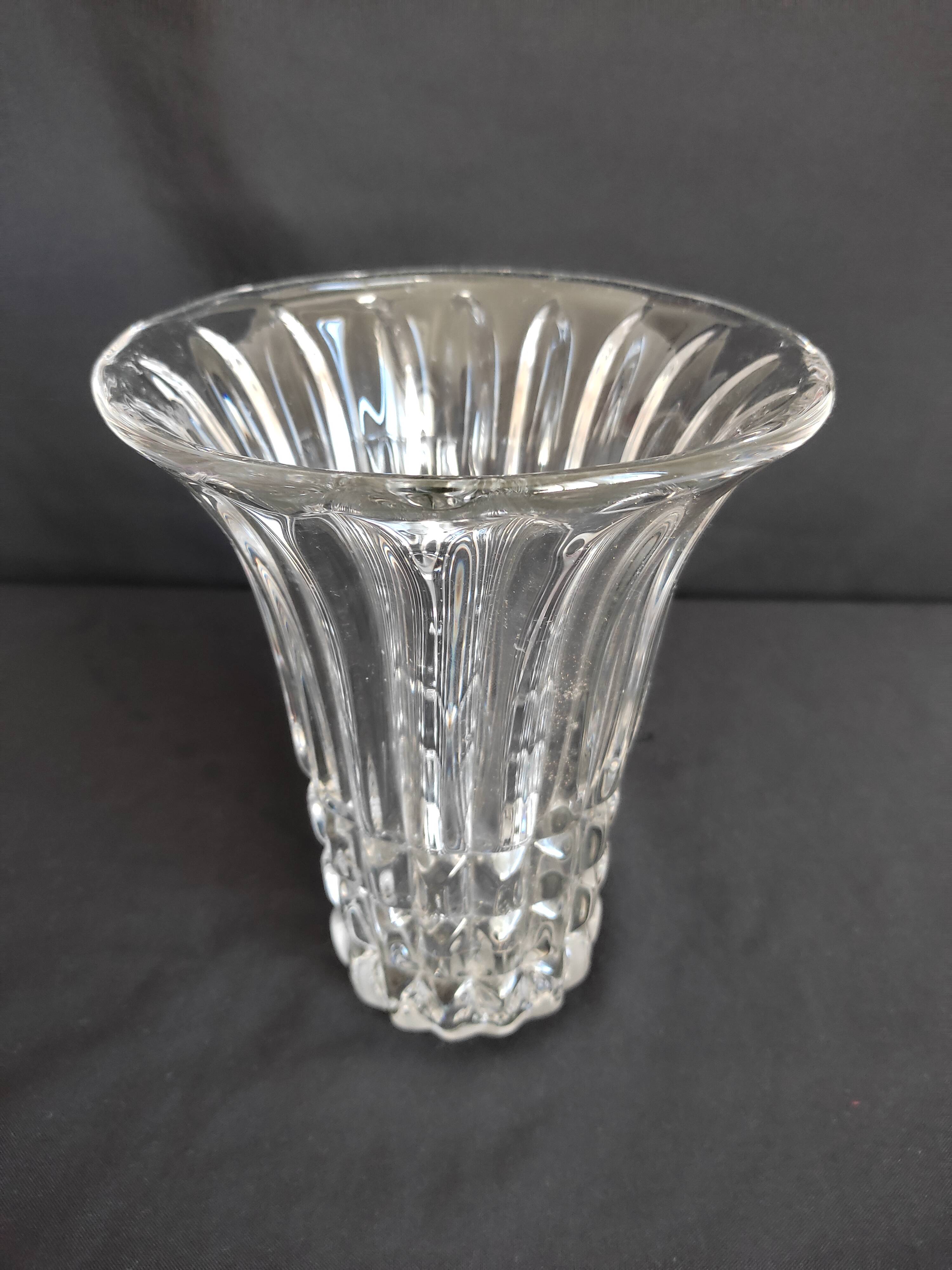 Vannes crystal vase