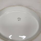 Limoges porcelain dish / basket 19th century