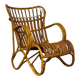 Vintage Rattan and Bamboo Easy Chair from Rohé, 1950s