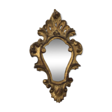 Small mirror style Louis XV gilded 21x32cm
