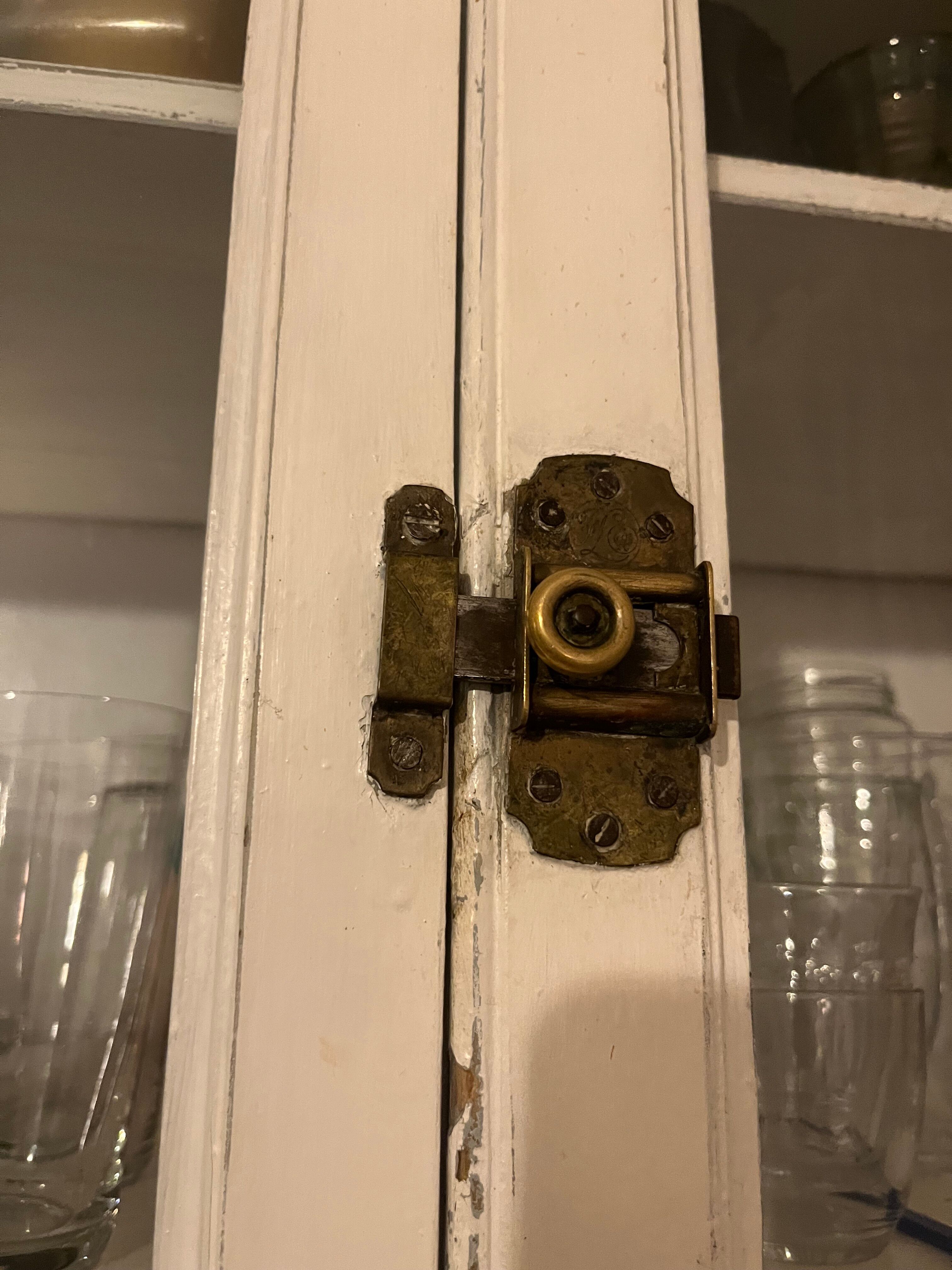 Vintage glazed Parisian dresser