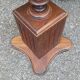 Carved oak stool