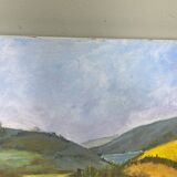 Oil on canvas “Gers Hills”