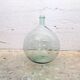 Transparent blown glass carafe