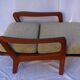 Set of 2 Danish teak lounge chairs by Juul Kristensen 1960