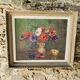 Tableau fleurs -  50x 58cm