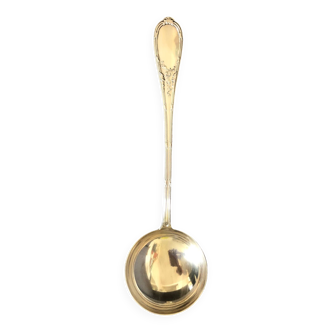 Old Ercuis silver ladle, Louis VI style