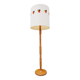 Mid-Century Scandinavian Pine Floor Lamp by Temde, 1960s
